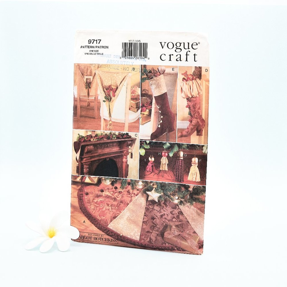 VOGUE 9717 Vintage Craft Sewing Patterns